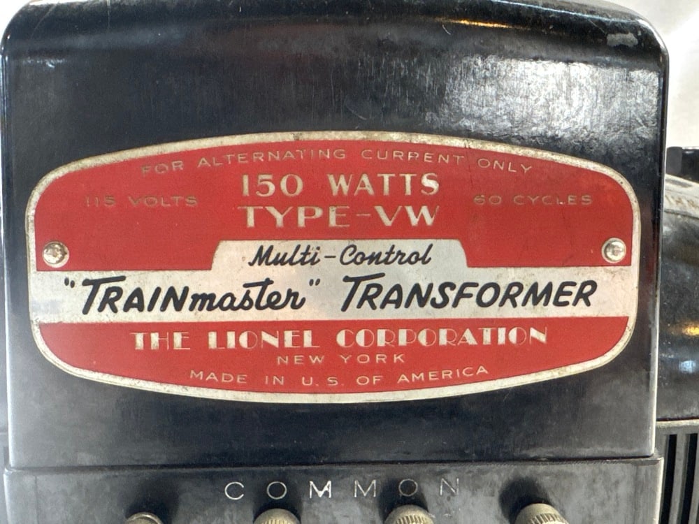 Lionel Trainmaster Transformer - 2