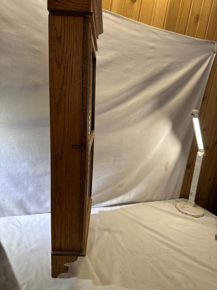 Vtg. E. Ingram Regulator Wall Clock - 5