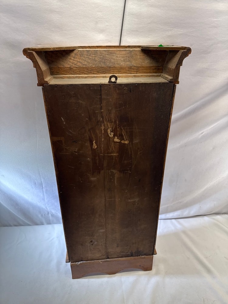 Vtg. E. Ingram Regulator Wall Clock - 6