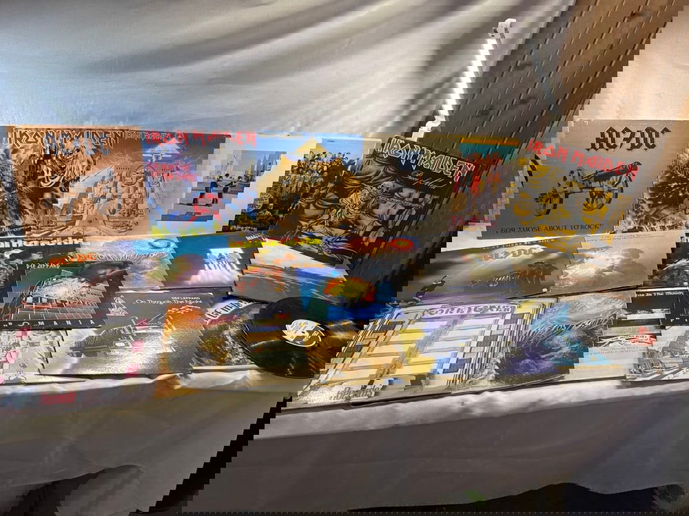 Vtg. Record Albums: Vtg. Record Albums including Pink Floyd, Jimi Hendrix, AC/DC, Foreigner, Def Leppard, Iron Maiden and More