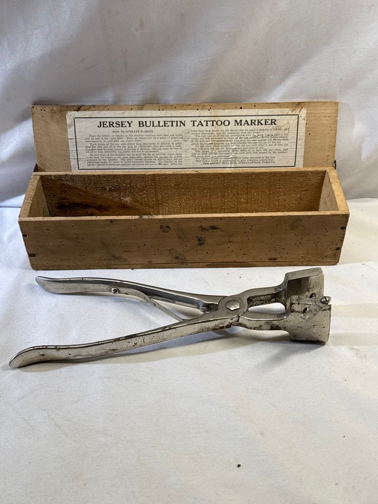 Jersey Bulletin Tattoo Marker: Jersey Bulletin Tattoo Marker, Indianapolis, IN