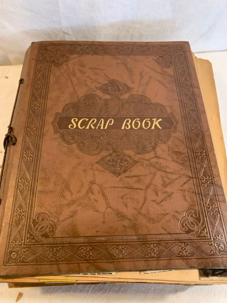 Scrapbook Filled with Matchbooks: Scrapbook Filled with Matchbooks