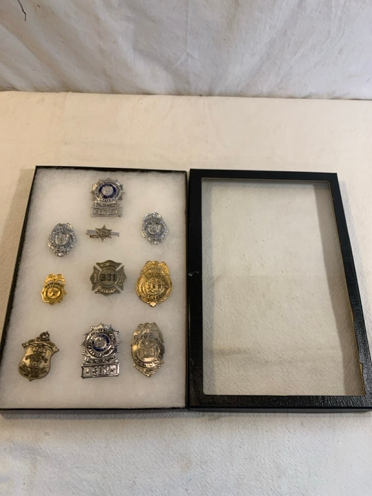 Collection of Vtg. Badges (1 of 11)