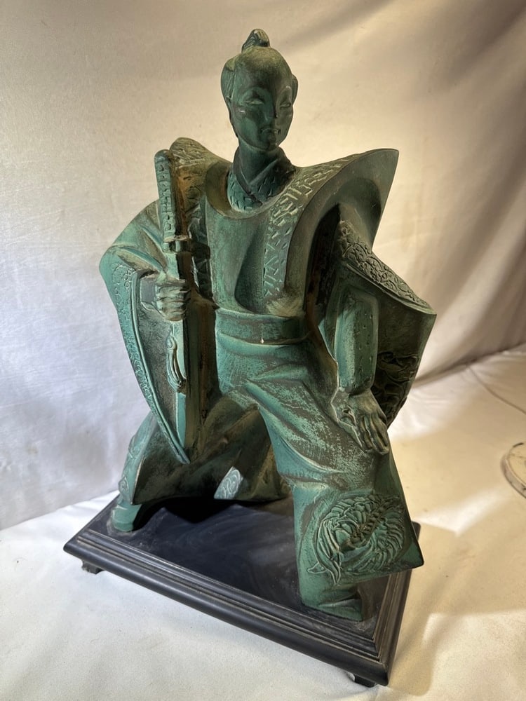 Vintage Austin Productions 1989 Samurai Warrior Sculpture (1 of 8)