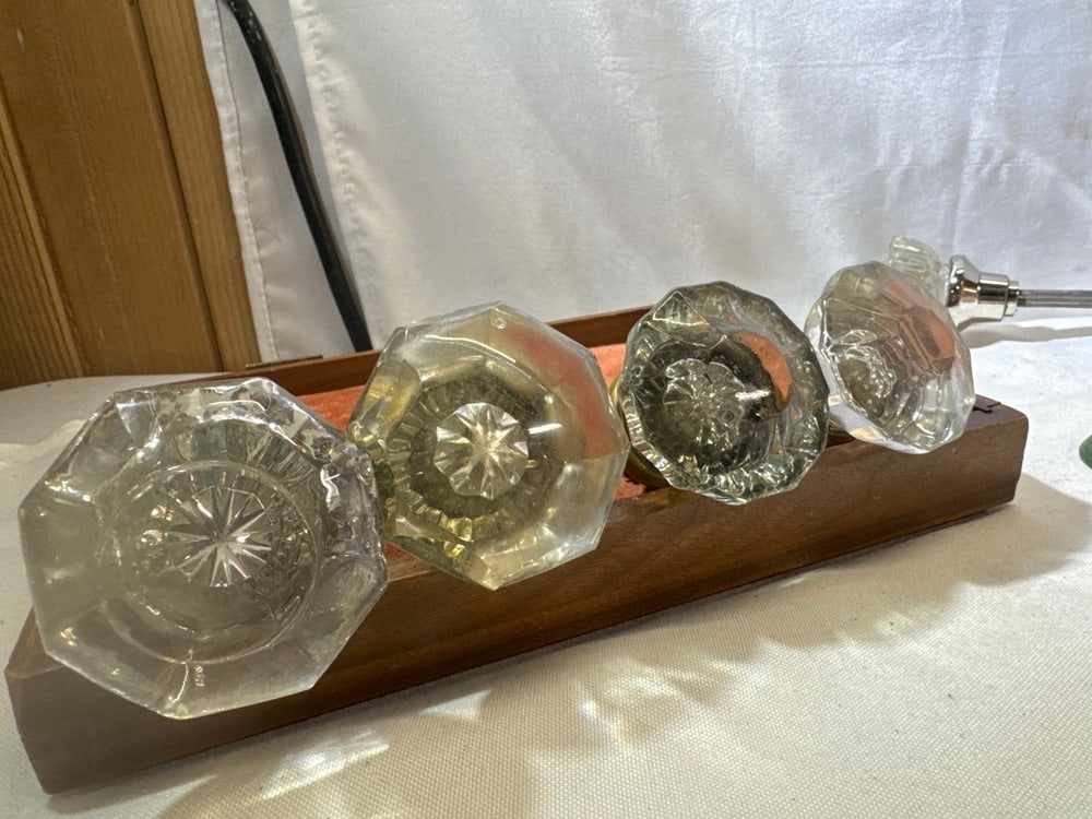 Vintage Glass Door Knobs - 6