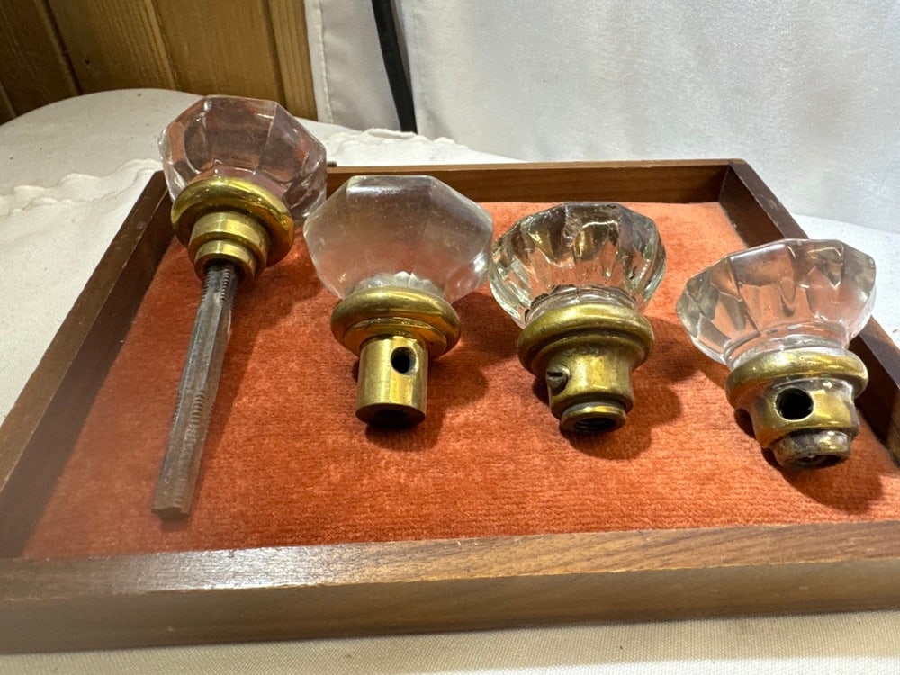 Vintage Glass Door Knobs - 7