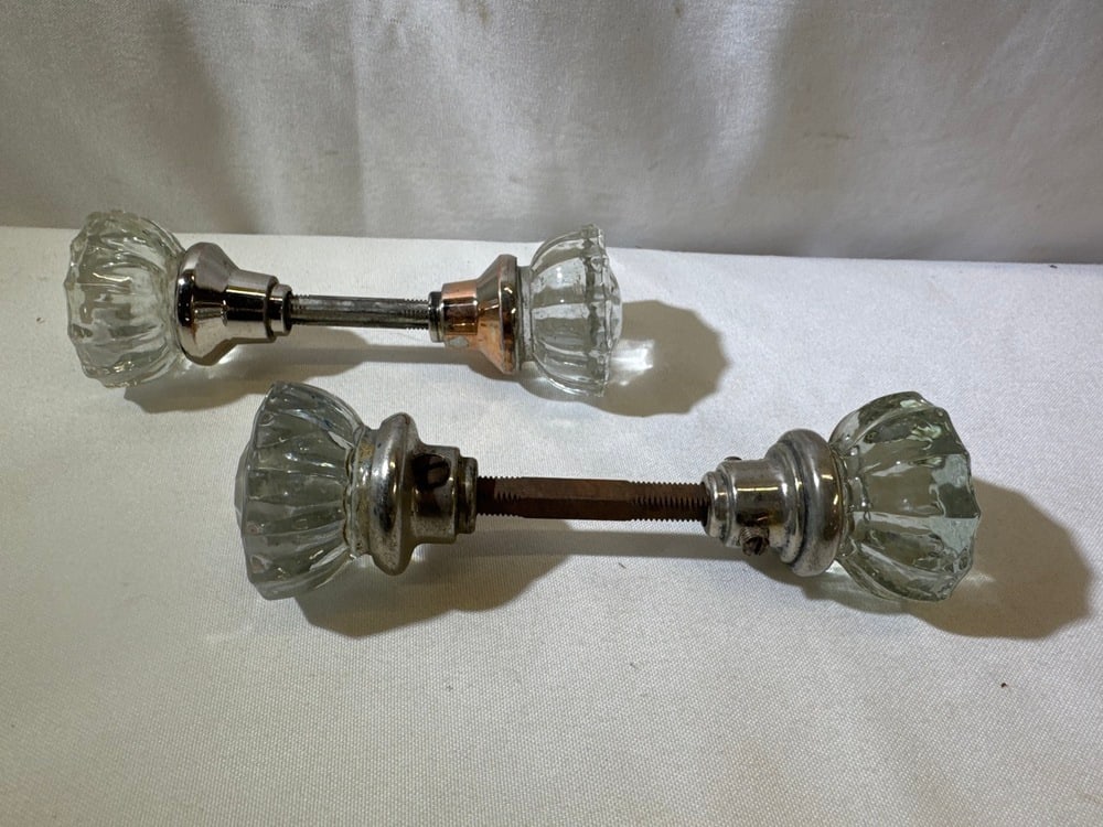 Vintage Glass Door Knobs - 8
