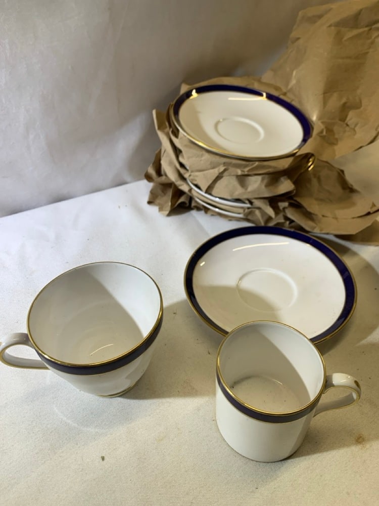 Spode Colbalt Consul Dinnerware - 9