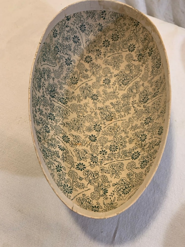 Vtg Paper Mache' Easter Egg Halves - 10