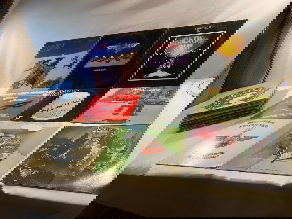 Large Lot Record Albums: Large Lot Record Albums- JethrovTu, Canned Heat, Mott, Aerosmith, ZZ Top, Alice Cooper, Cat Steven’s, Fleetwood Mac,