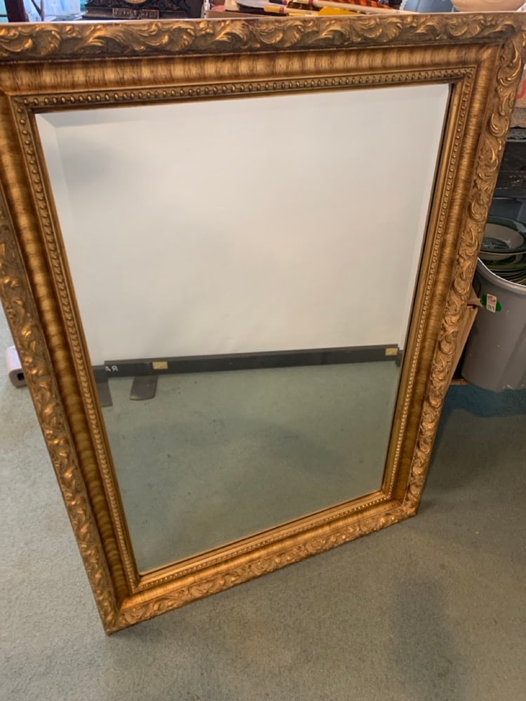 La Barge Mirror: La Barge Mirror with Gold Frame- 43 x 31