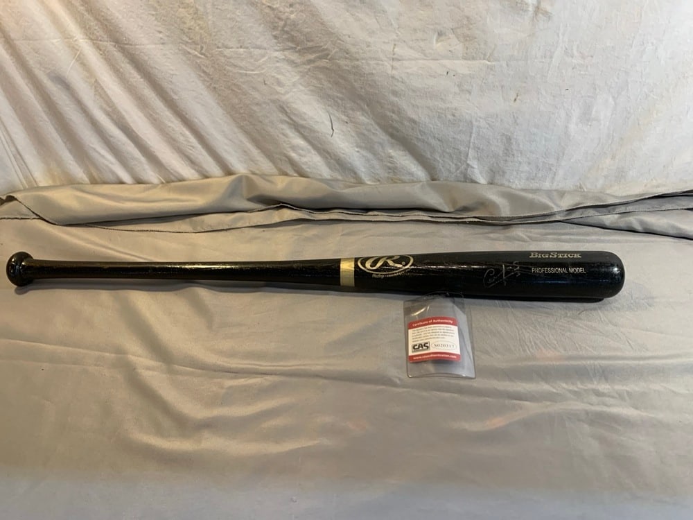 Graig Nettles Signed Bat: Graig Nettles Signed Bat with COA CAS S020317
