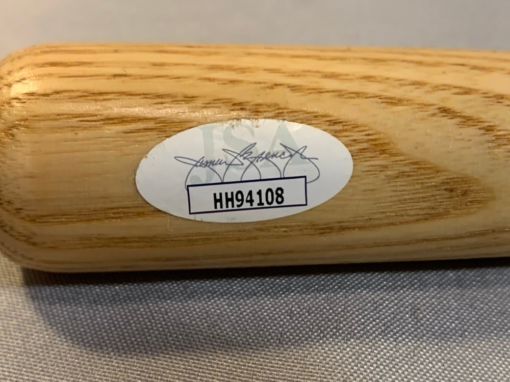 Dom DiMaggio Signed Mini Bat - 3