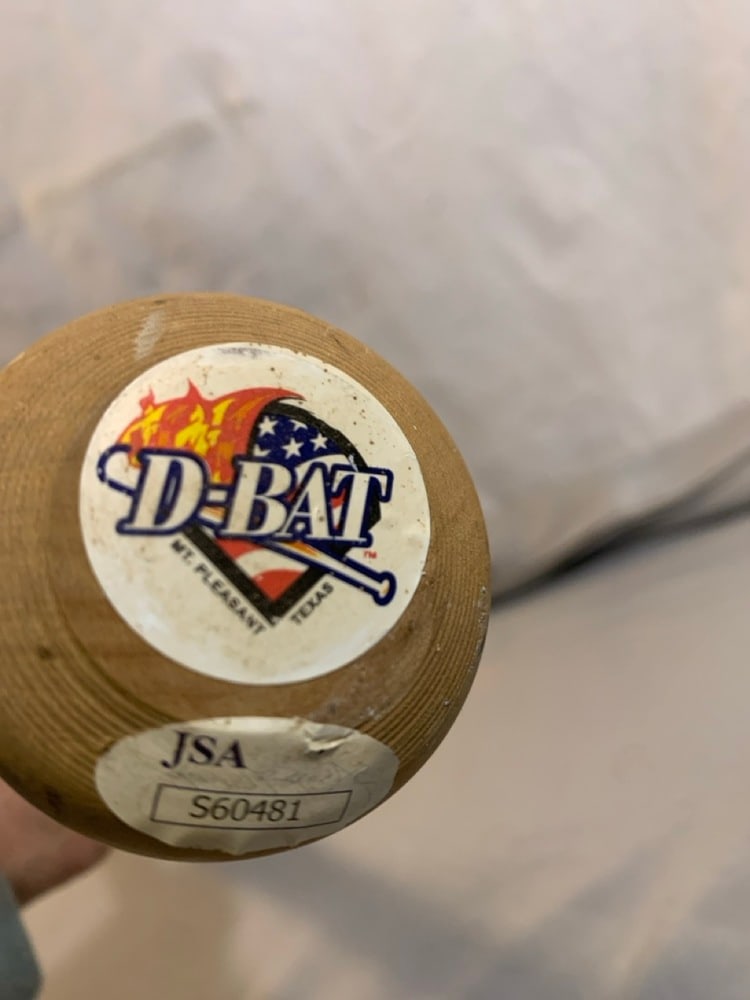 Rafael Palmeiro Signed Bat - 4