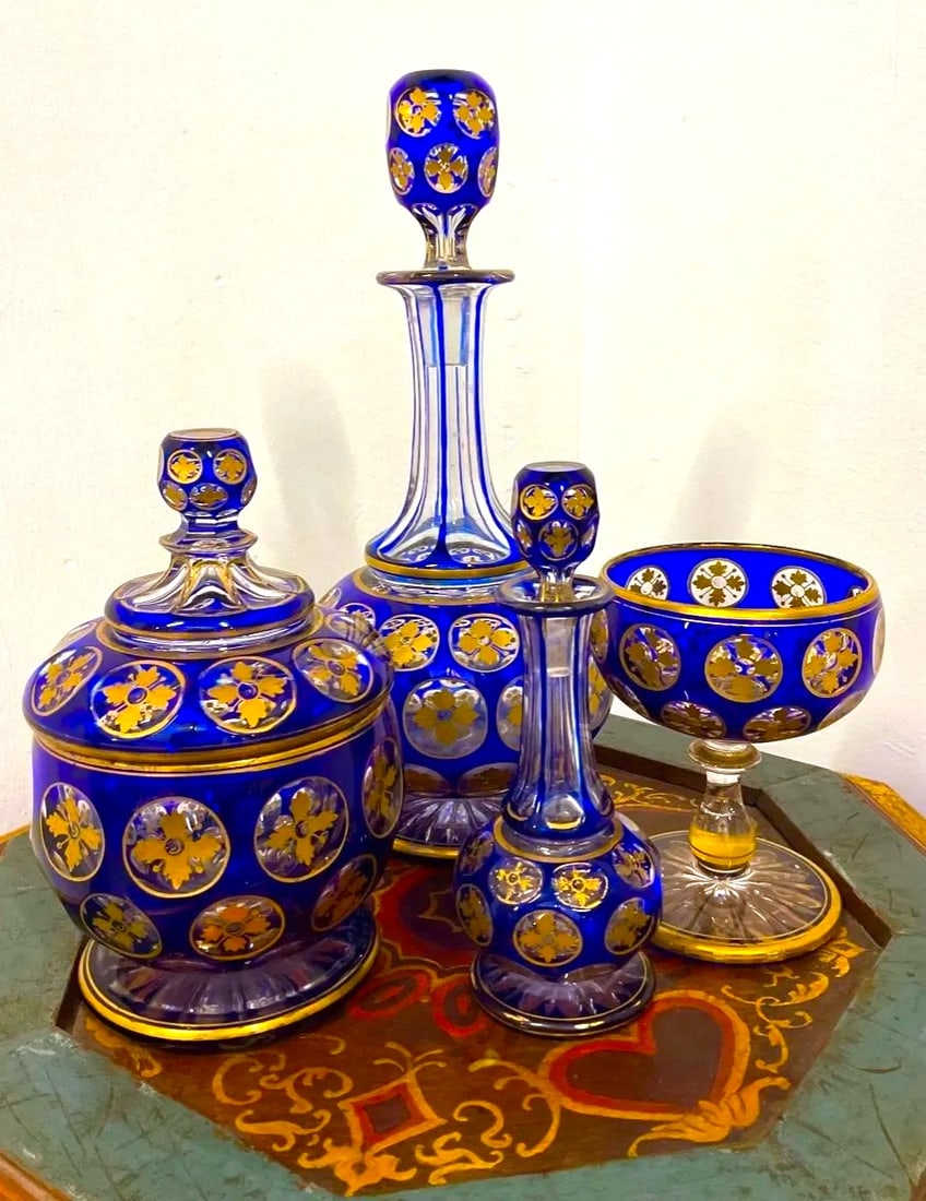 Baccarat Crystal Glass Night Service, Perfect Condition, 19th Century (1 of 20)