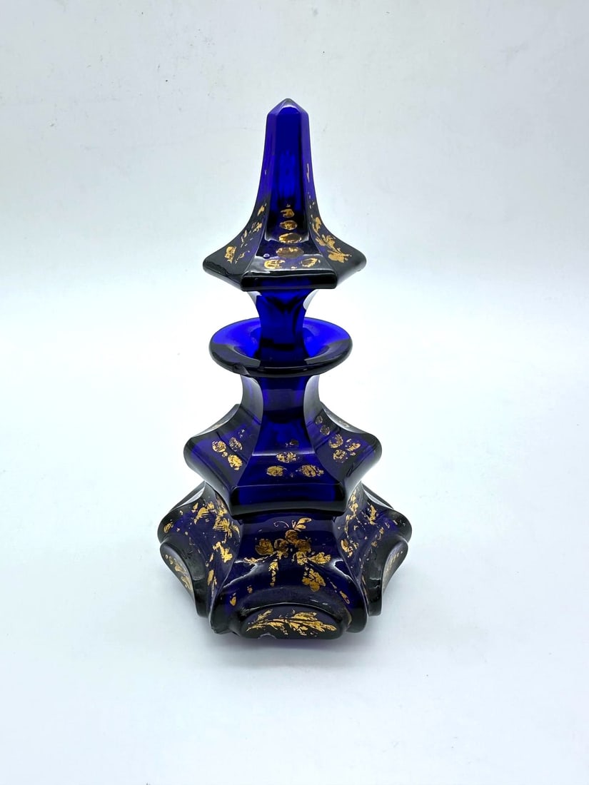 Antique Bohemian Glass perfume bottle (1 of 20)