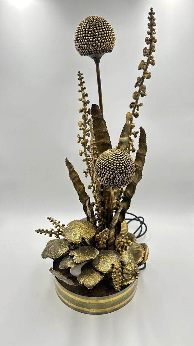 Thistle Lamp From The House Of Jansen 1970 (1 of 11)