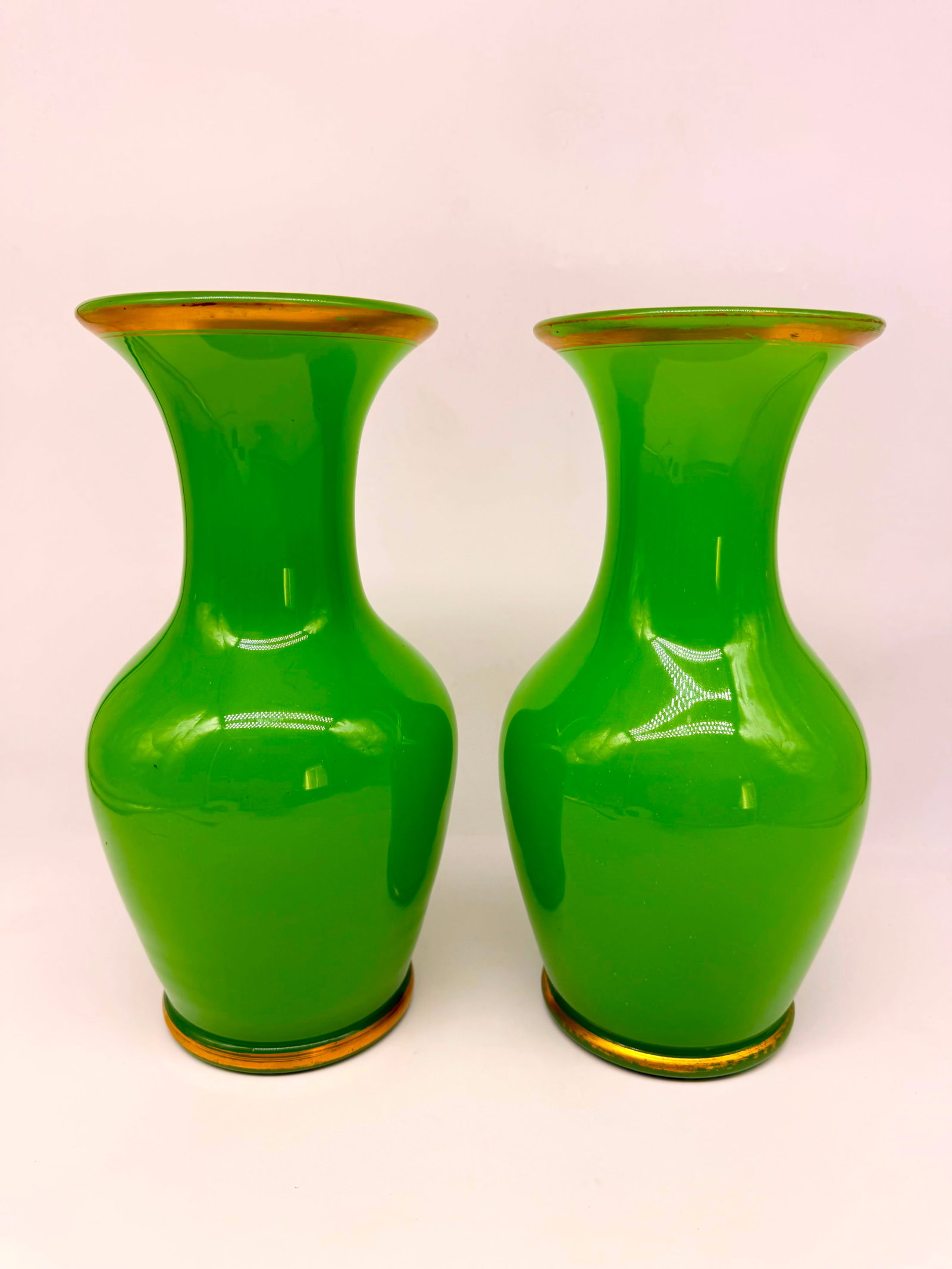 French Opaline glass vases,Napoleon III (1 of 16)
