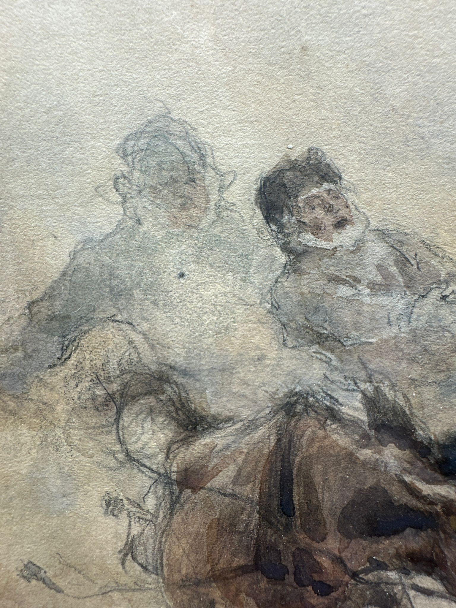 Russian watercolour,Troika.signed - 7