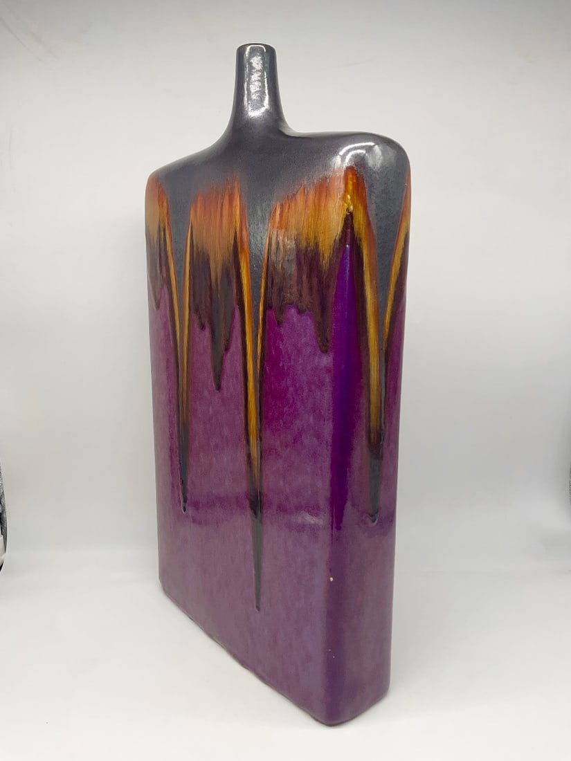 Very large Art Deco ceramic vase - 10
