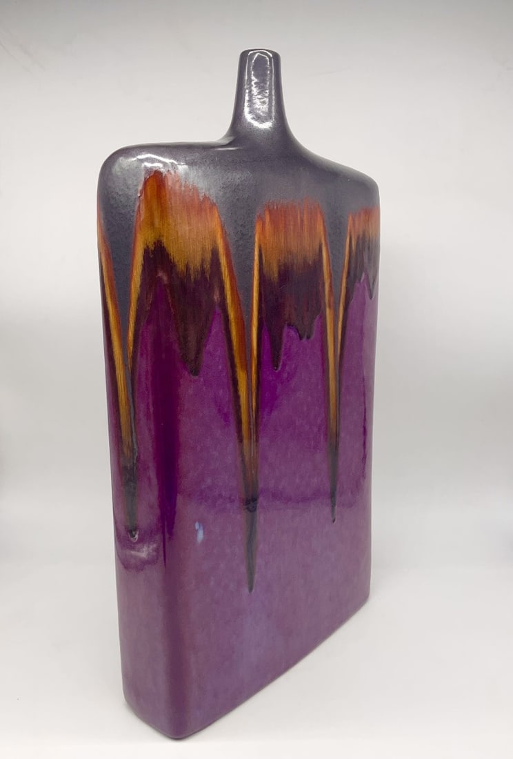 Very large Art Deco ceramic vase - 11