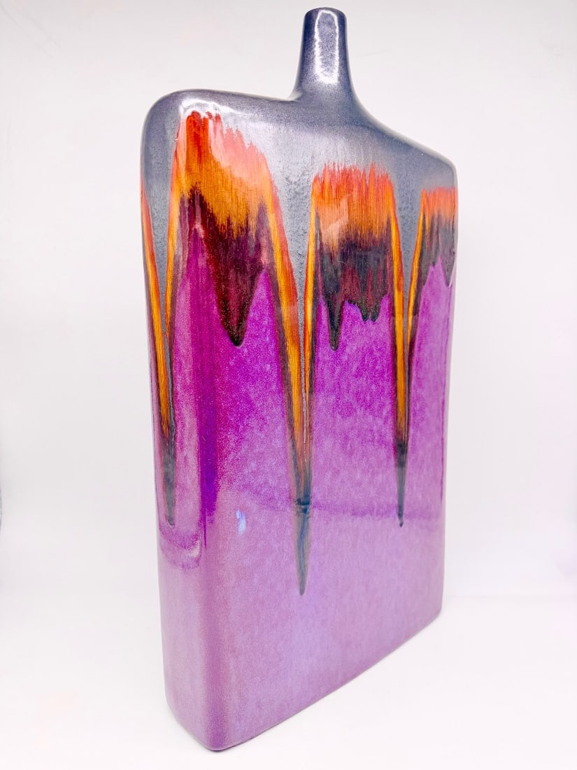 Very large Art Deco ceramic vase - 2