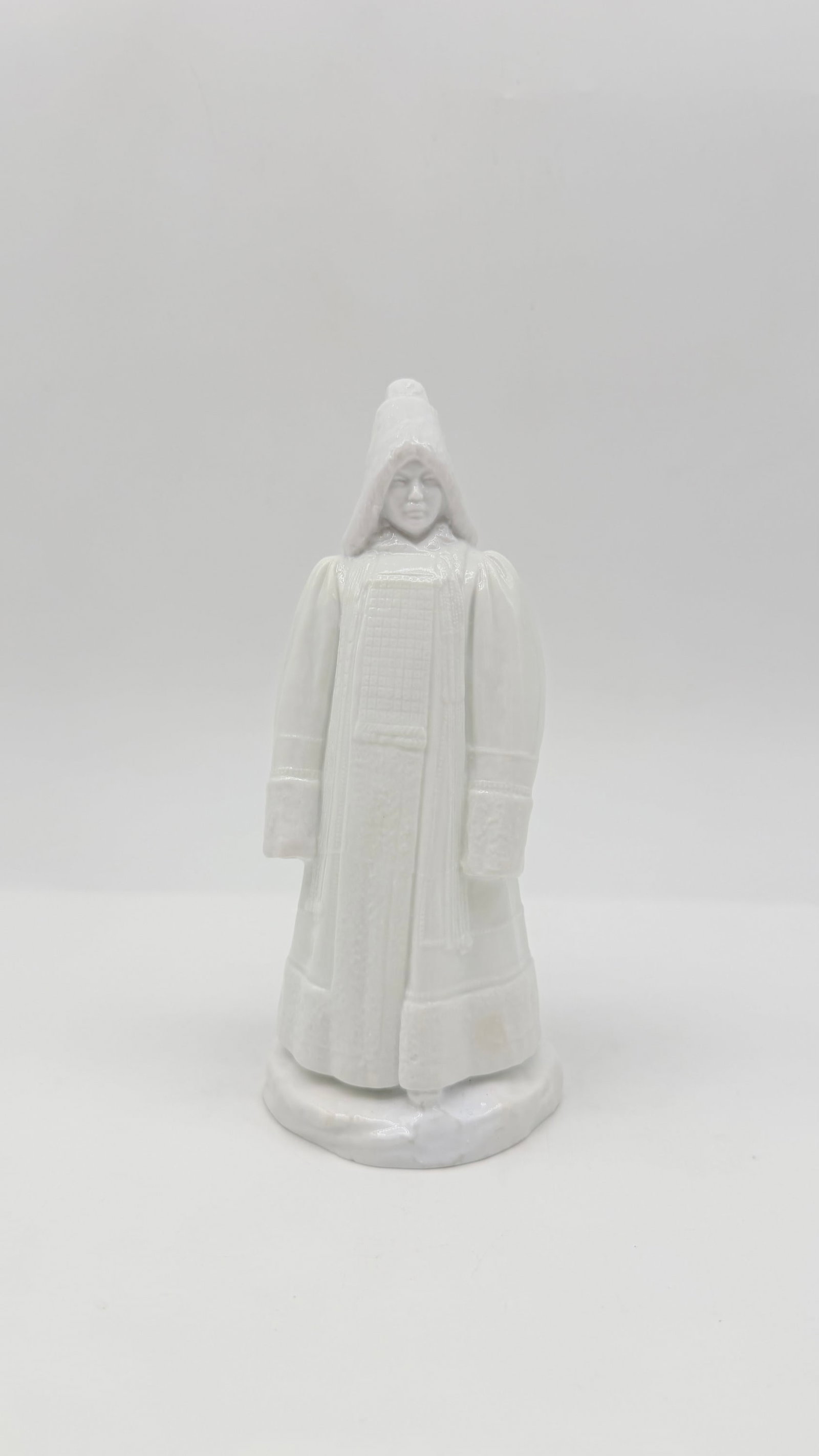 Pavel Kamensky (1858–1922)— ‘Yakut Woman’, serie "People of Russia" biscuit porcelain, circa (1 of 18)