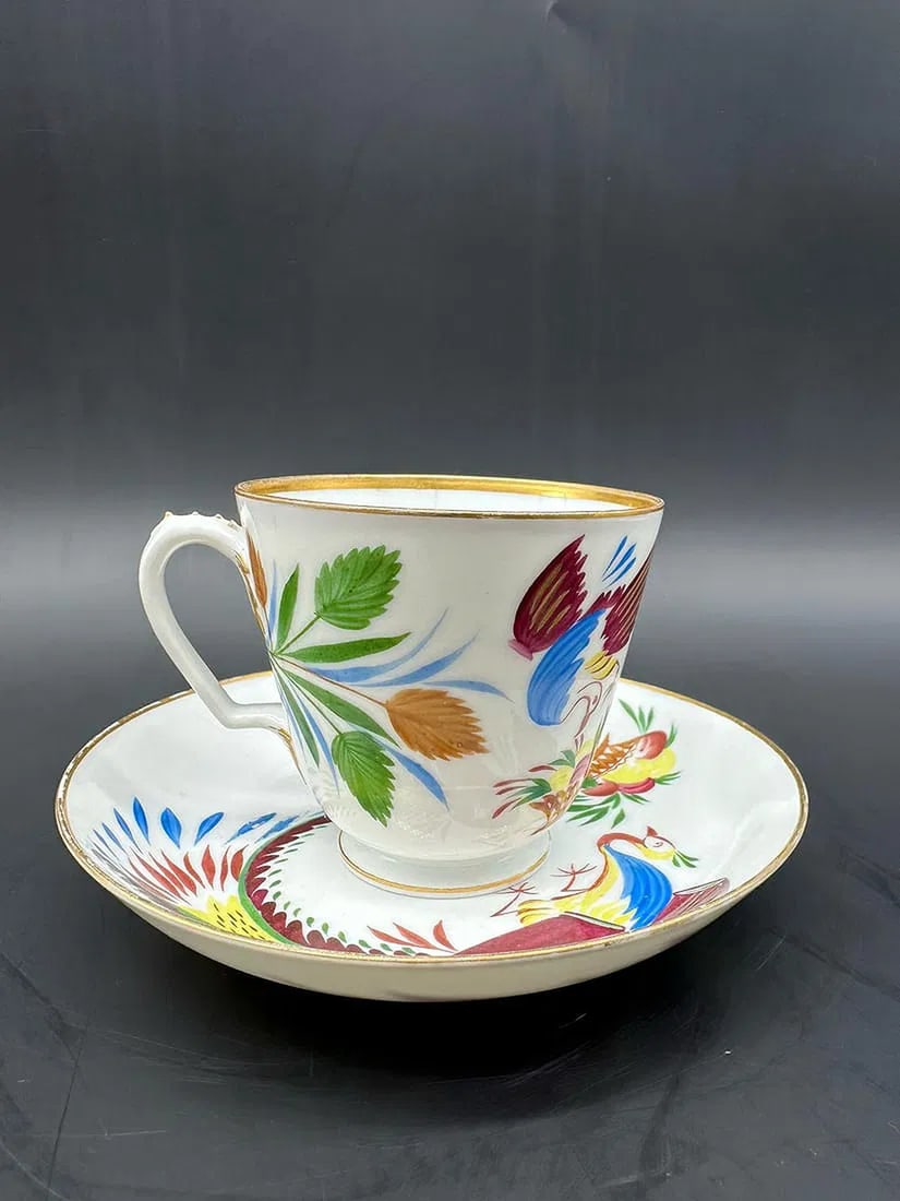 Imperial Porcelain Manufactory, St Petersburg | A Porcelain Cup and Saucer, 1896 and 1921 (1 of 18)