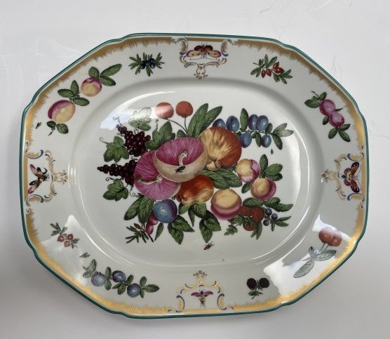 15 Inch Serving Platter MOTTAHEDEH DUKE OF GLOUCESTER: 15 Inch Serving Platter MOTTAHEDEH DUKE OF GLOUCESTERIn house shipping $30 Free Pick Up