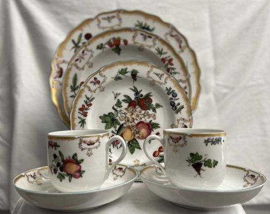 10 PIECE SERVING FOR 2 MOTTAHEDEH DUKE OF GLOUCESTER (1 of 5)