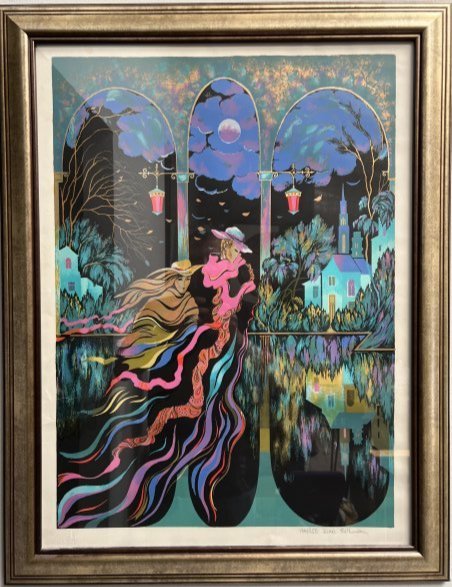 Zina Rothman Signed & Numbered Serigraph Framed in Great Condition (1 of 5)