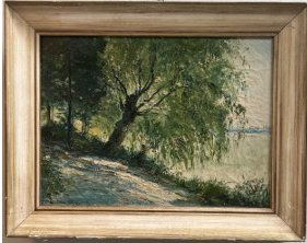 KARL MATTERNA (1892 - 1969) OIL ON CANVAS CIRCA 1930s FRAMED 19 X 15 (1 of 5)