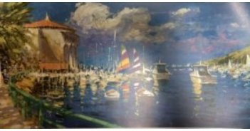 MARKO MAVROVICH " A DAY IN CATALINA" SERIOLITHOGRAPH IN COLOR ON ARCHIVAL PAPER SIGNED IN THE PLATE: MARKO MAVROVICH " A DAY IN CATALINA" SERIOLITHOGRAPH IN COLOR ON ARCHIVAL PAPER SIGNED IN THE PLATE CIRCA: 2011 ORIGIN: AMERICA DIMENSIONS: H: 12.25" x W: 24.5" WITH COA FROM PARK WEST GALLERY, IN HOU