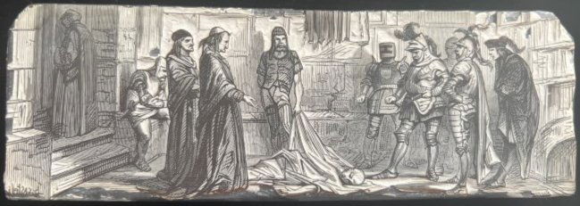 VINTAGE VINCENT PRICE COLLECTION WOOD BLOCK  ETCHING ARTWORK FROM SEARS, ROEBUCK AND CO. (1 of 6)