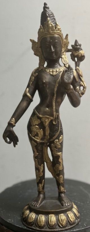 ANTIQUE TARA TIBETAN BUDDHISM BUDDHA BRONZE STATUE (1 of 7)