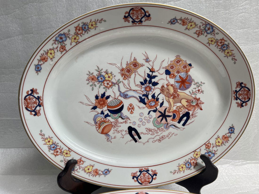 "VISTA ALEGRE PORTUGAL" TWO MEDIUM SERVING PLATTERS 12" MADE IN PORTUGAL (1 of 4)