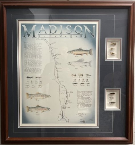 MADISON RIVER TEXT AND ILLUSTRATIONS BY GLENN WEST , HAND SIGNED LIMITED EDITION 44/1000 (1 of 7)