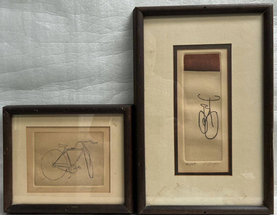 アート　The Gift  Peter Barger Signed Peter Barger Etching