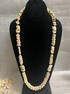 NECKLACE ITALIAN THICK CARVED BONE NECKLACE  FROM A RETIRED DEALER 28"