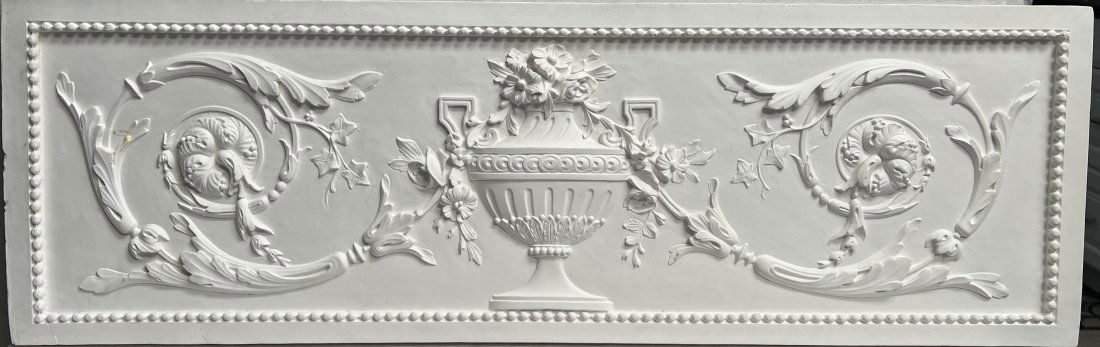 18th CENTURY STYLE RECTANGLE SHAPED WALL RELIEF MADE OF FRENCH PLASTER (1 of 5)