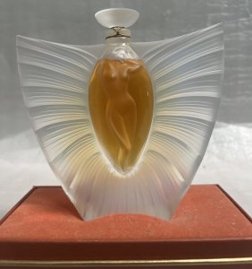 LALIQUE FRANCE 2000 "SYLPHIDE" FLACON COLLECTION PERFUME NEW 1.3 FL OZ
