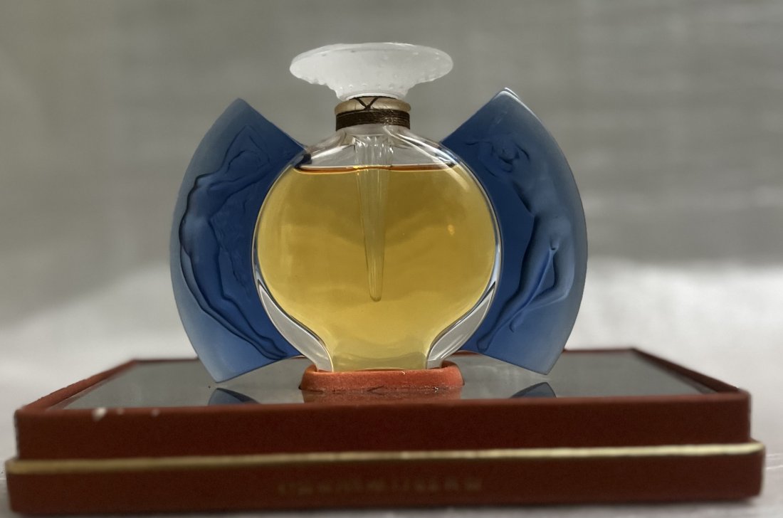 LALIQUE "JOUR ET NUIT" 1999 LIMITED EDITION FLACON 1.7 FL OZ NEW: LALIQUE "JOUR ET NUIT" 1999 LIMITED EDITION FLACON 1.7 FL OZ NEW