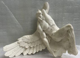 COSTOM DESIGN OF A GREEK MYTHOLOGICAL ICARUS SIGNED BY THE ARTIST