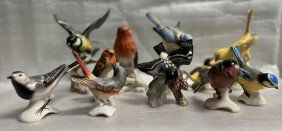 STUNNING COLLECTION OF W. GOEBEL CERAMICS OF W GERMANY SET OF 10