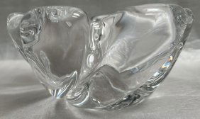 ORREFORS CRYSTAL BOWL- SWEDISH ART GLASS