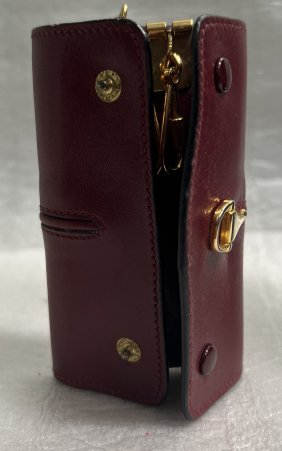 GUCCI LEATHER KEY RING