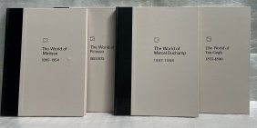 SET OF 4  HARD COVER BOOKS ON PICASSO, MATISSE, VAN GOGH ,DUCHAMP BY TIME LIFE