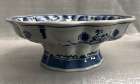 1970s ROYAL DELFT BLUE PORCELEYNE FLES BLUE AND WHITE BOWL