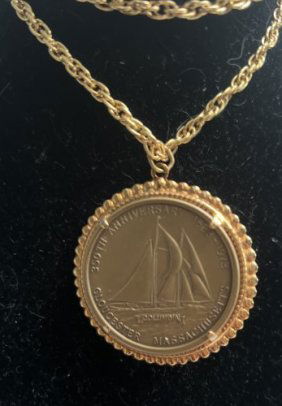 INTERNATIONAL FISHERMENS RACES 350TH ANNIVERSARY COIN