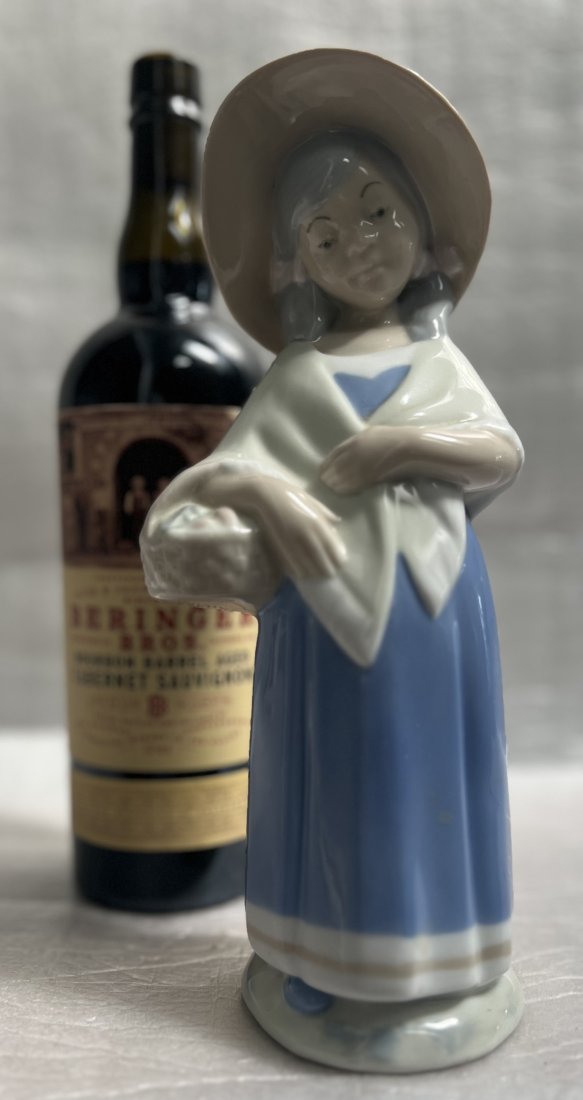 REX HUMMELWERK VALENCIA SPAIN GIRL WITH BASKET STAMPED AND NUMBERED (1 of 5)